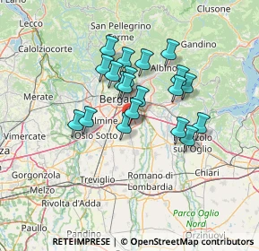 Mappa 24050 Zanica BG, Italia (10.6445)