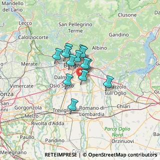 Mappa 24050 Zanica BG, Italia (8.16231)