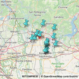 Mappa 24050 Zanica BG, Italia (9.94625)
