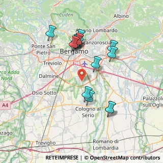 Mappa 24050 Zanica BG, Italia (7.03429)