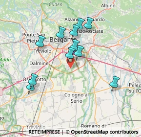 Mappa 24050 Zanica BG, Italia (6.76273)