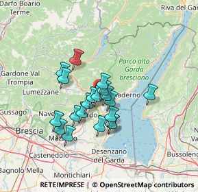 Mappa Via Asilo, 25079 Vobarno BS, Italia (10.3475)