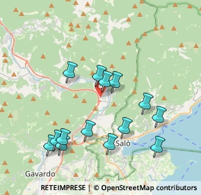 Mappa Via Lama, 25079 Vobarno BS, Italia (3.82857)