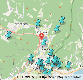 Mappa Via Asilo, 25079 Vobarno BS, Italia (2.562)