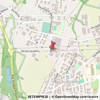 Mappa Strada per Brentana, 33, 20886 Aicurzio, Monza e Brianza (Lombardia)
