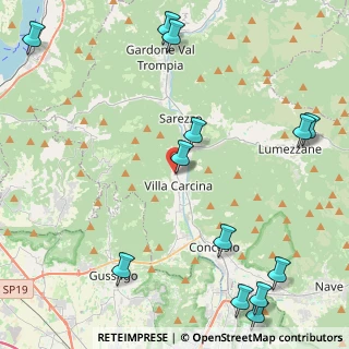Mappa Via Giuseppe verdi, 25069 Villa Carcina BS, Italia (6.00615)