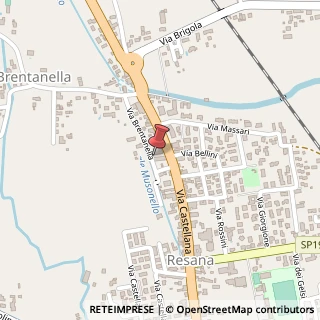 Mappa Via Castellana, 100, 31023 Resana, Treviso (Veneto)
