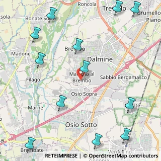 Mappa Passaggio don Primo Mazzolari, 24044 Dalmine BG, Italia (3.04)