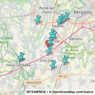 Mappa Passaggio don Primo Mazzolari, 24044 Dalmine BG, Italia (3.65917)