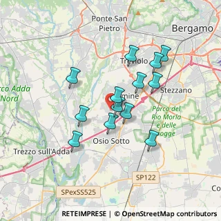 Mappa Passaggio don Primo Mazzolari, 24044 Dalmine BG, Italia (2.93231)