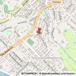 Mappa Via Promontorio, 12, 25088 Toscolano-Maderno, Brescia (Lombardia)