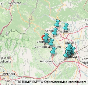 Mappa Via Enrico Fermi, 36078 Valdagno VI, Italia (13.49071)