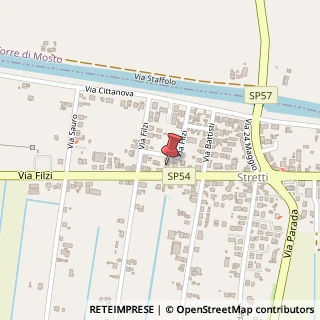 Mappa Via Luigi Cadorna, 33A, 30020 Stretti VE, Italia, 30020 Eraclea, Venezia (Veneto)