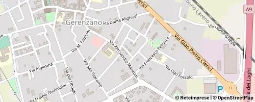 Mappa Gerenzano