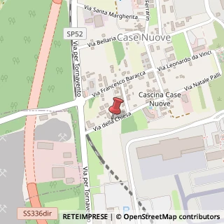 Mappa Via della Chiesa,  54, 21019 Somma Lombardo, Varese (Lombardia)