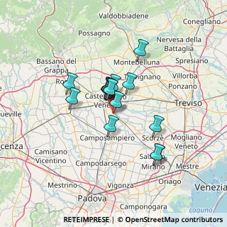 Mappa Via Giuseppe Verdi, 31023 Resana TV, Italia (9.476)