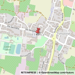Mappa Piazza di Franciacorta, 1, 25040 Corte Franca, Brescia (Lombardia)