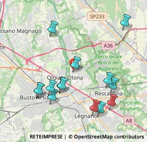 Mappa Via Monte Grappa, 21055 Gorla Minore VA, Italia (4.23357)