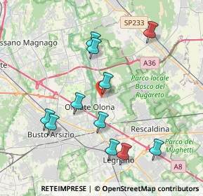 Mappa Via Monte Grappa, 21055 Gorla Minore VA, Italia (3.98)