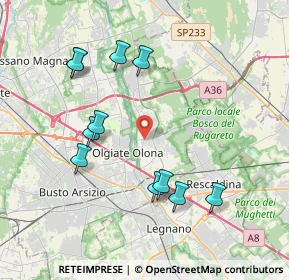 Mappa Via Monte Grappa, 21055 Gorla Minore VA, Italia (3.96818)