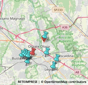 Mappa Via Monte Grappa, 21055 Gorla Minore VA, Italia (3.99273)