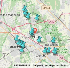 Mappa Via Monte Grappa, 21055 Gorla Minore VA, Italia (4.21941)