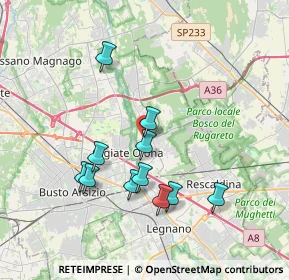 Mappa Via Monte Grappa, 21055 Gorla Minore VA, Italia (3.42909)
