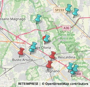 Mappa Via Monte Grappa, 21055 Gorla Minore VA, Italia (4.6975)