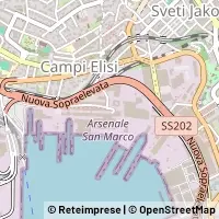 Mapa Trieste