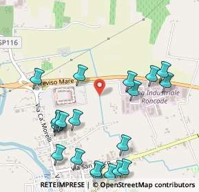 Mappa Via Fusana, 31056 Roncade TV, Italia (0.6155)