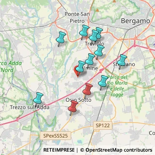 Mappa Via Santa Caterina da Siena, 24044 Dalmine BG, Italia (3.4025)