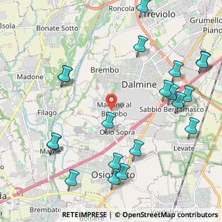 Mappa Via Santa Caterina da Siena, 24044 Dalmine BG, Italia (2.6815)