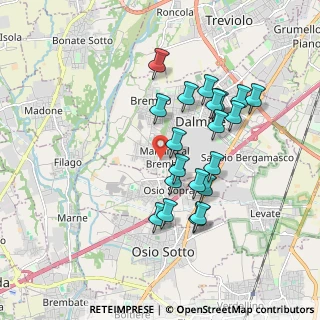 Mappa Via Santa Caterina da Siena, 24044 Dalmine BG, Italia (1.648)