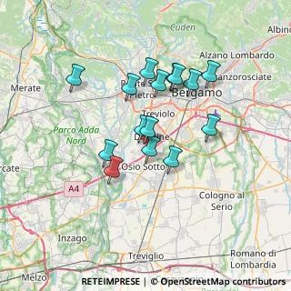 Mappa Via Bergamo, 24044 Dalmine BG, Italia (5.74733)