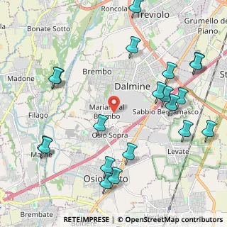 Mappa Via Bergamo, 24044 Dalmine BG, Italia (2.5985)
