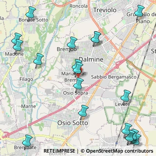Mappa Via Bergamo, 24044 Dalmine BG, Italia (3.05421)