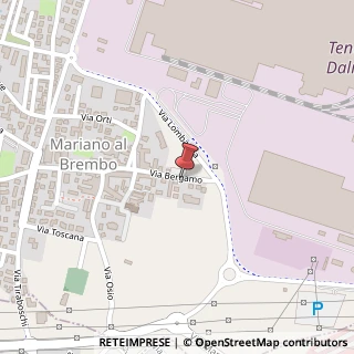 Mappa Via bergamo 6, 24044 Dalmine, Bergamo (Lombardia)