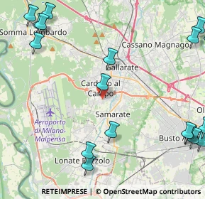 Mappa Via Lazzaretto, 21010 Cardano Al Campo VA, Italia (6.45947)