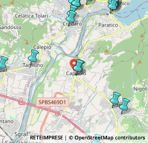 Mappa Via Trieste, 25031 Capriolo BS, Italia (3.079)