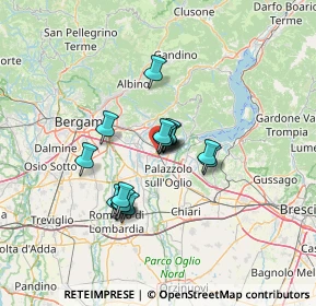 Mappa Via C. Colombo, 24064 Grumello del Monte BG, Italia (9.77125)