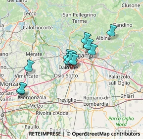 Mappa Via Monsignore Maggi, 24044 Dalmine BG, Italia (10.87333)