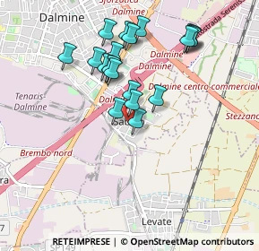 Mappa Via Monsignore Maggi, 24044 Dalmine BG, Italia (0.8615)