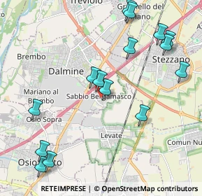 Mappa Via Monsignore Maggi, 24044 Dalmine BG, Italia (2.40133)
