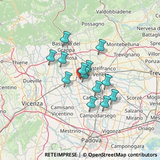 Mappa Via Decime, 35019 Tombolo PD, Italia (10.35846)