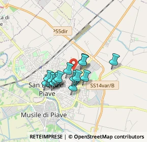 Mappa Via Rosalind Franklin, 30027 San Donà di Piave VE, Italia (1.19)