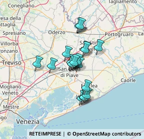 Mappa Via Francesco Petrarca, 30027 San Donà di Piave VE, Italia (9.3325)