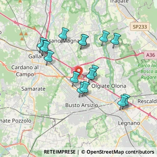 Mappa Via G. Romagnosi, 21052 Busto Arsizio VA, Italia (3.58063)
