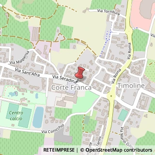 Mappa Via seradina, 25040 Corte Franca, Brescia (Lombardia)
