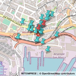 Mappa Via del Lloyd, 34143 Trieste TS, Italia (0.15333)