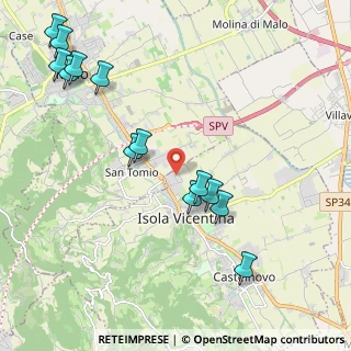 Mappa Via Enzo Ferrari, 36033 Isola Vicentina VI, Italia (2.42923)